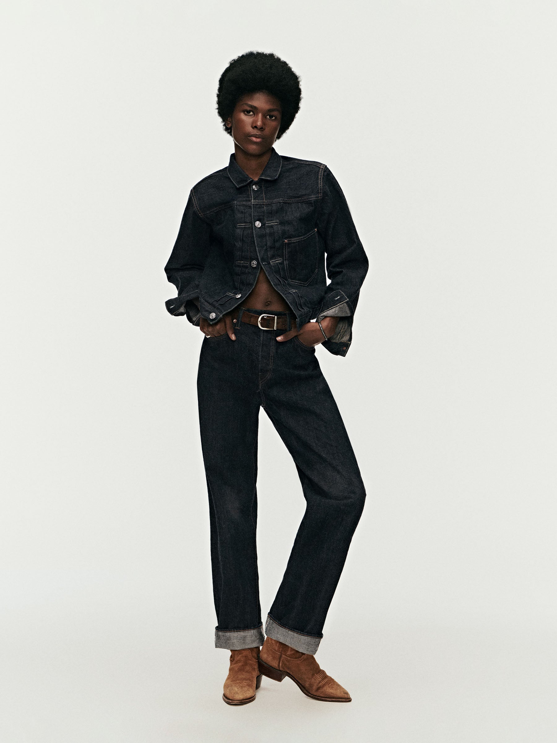 D043 Japanese Loomstate Selvedge Original Jean - Image 3