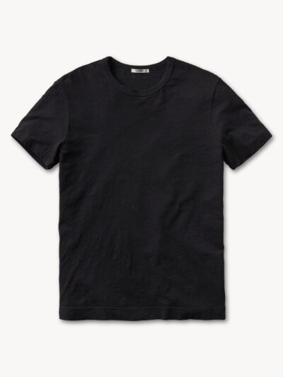 Black Slub Classic Tee