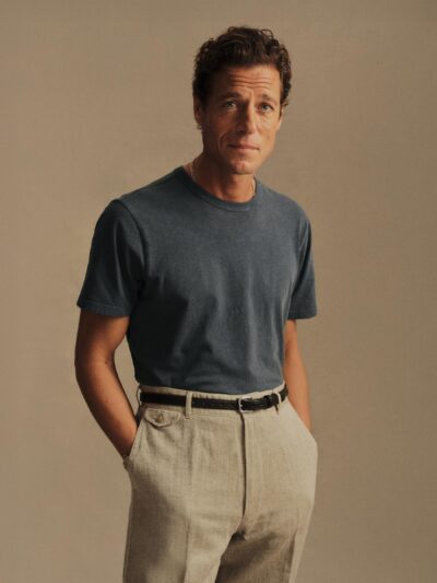 Storm Blue Slub Classic Tee