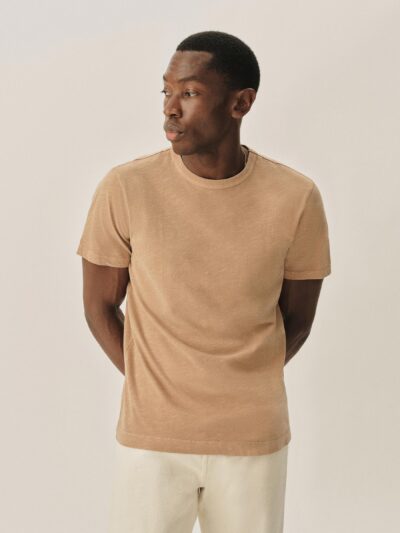 Weathered Tobacco Slub Classic Tee