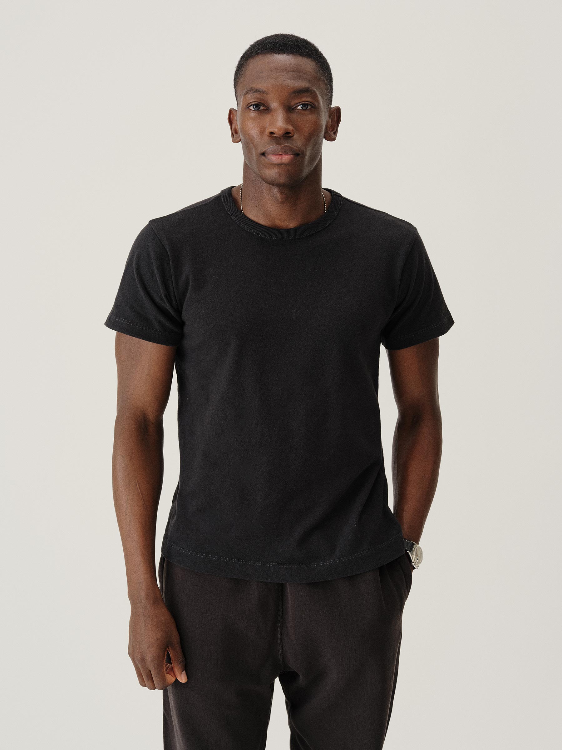 Vintage Black Toughknit Classic Tee - Image 2