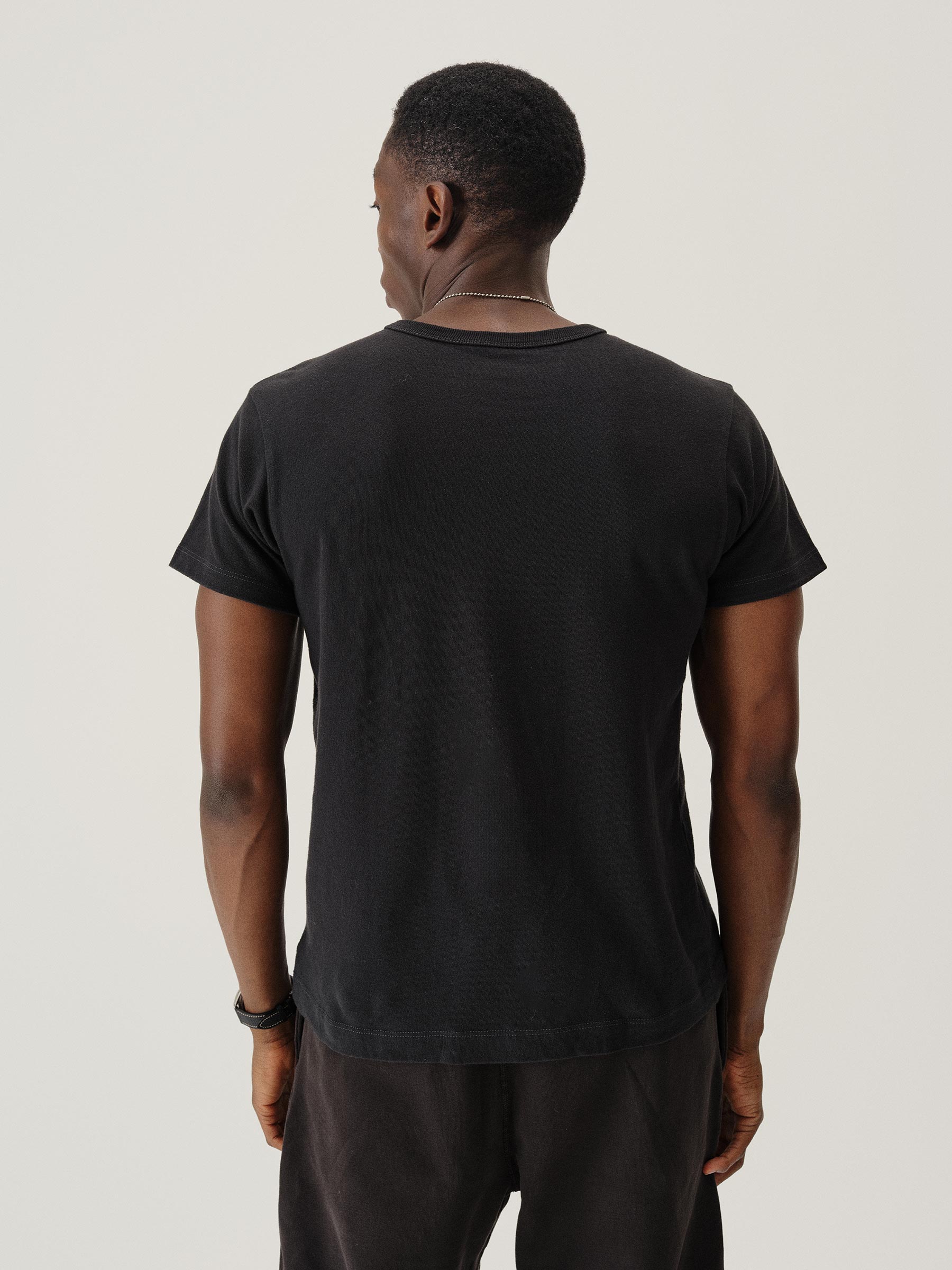 Vintage Black Toughknit Classic Tee - Image 5