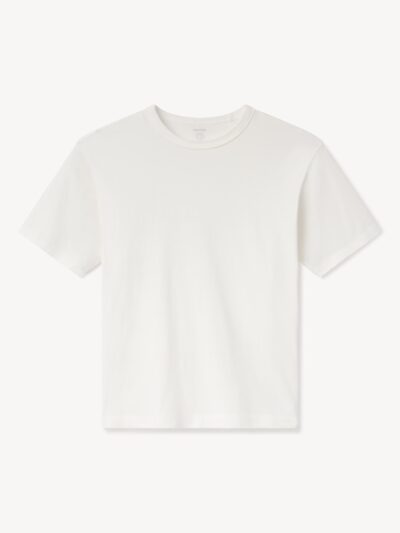 White Toughknit Classic Tee