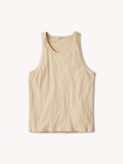 Warm Natural Slingshot Cotton Tank