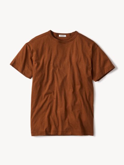 Rustic Sienna Japanese Cool Cashmere Knit Tee