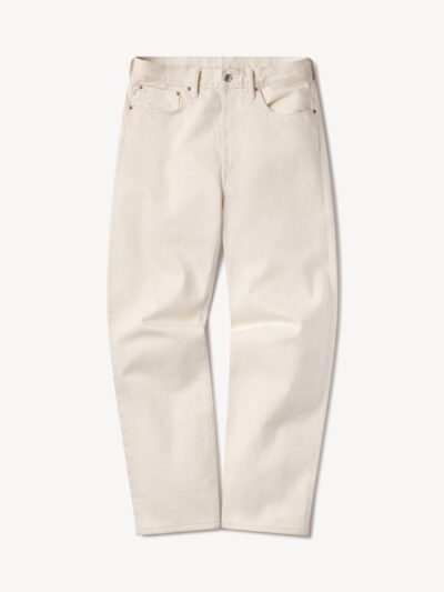 N002 Japanese Loomstate Selvedge Full Saddle Jean