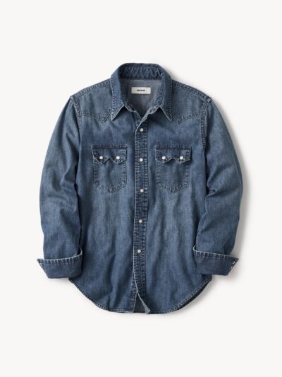 M085 Japanese Denim Sawtelle Sawtooth Western Shirt