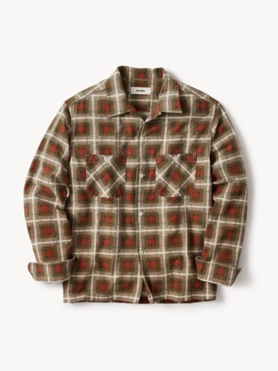 Mosswood Plaid Case Study Camp Shirt