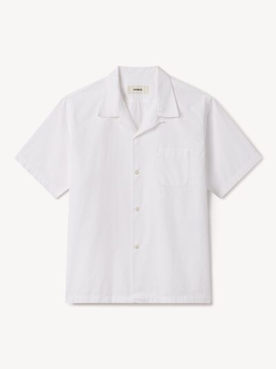 White Sodapop Seersucker Camp Shirt