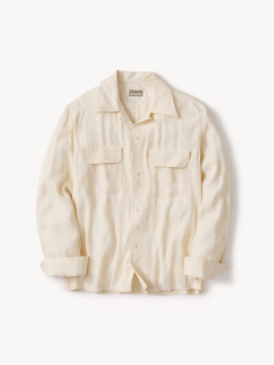 Natural Mcgregor Ls Rayon Camp Shirt