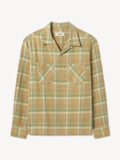 Calistoga Plaid Cabinessence Flannel Camp Shirt