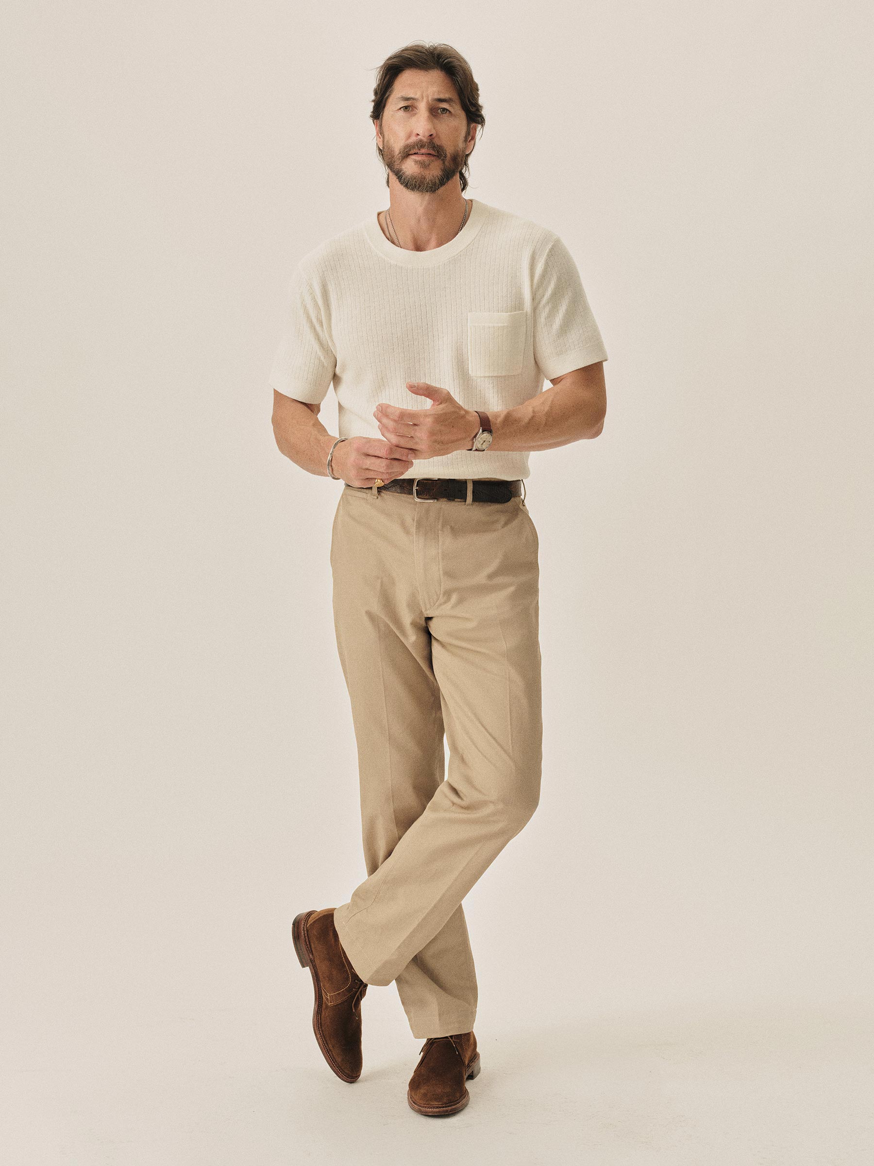 Khaki Tropic Twill Carry-On Ford Standard Pant - Image 2