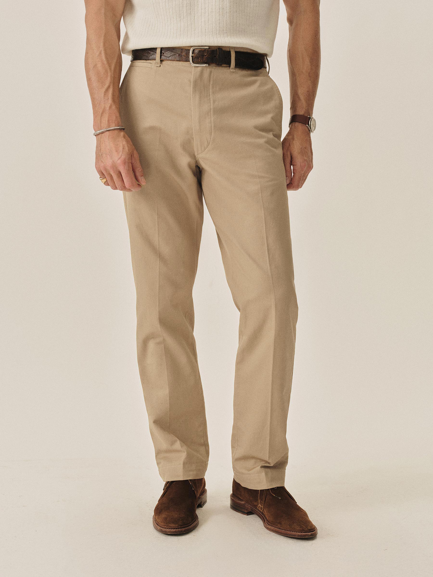 Khaki Tropic Twill Carry-On Ford Standard Pant - Image 3