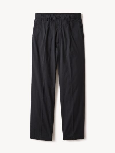 Dress Navy Pinstripe Lightweight Seersucker Romeo Pant