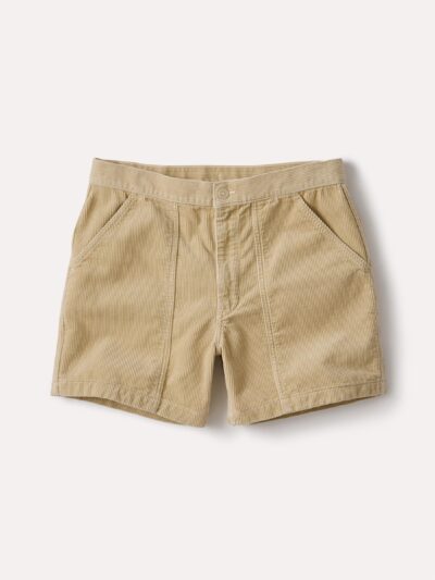Natural Cord Beach Cruiser Short