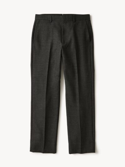 Charcoal Heather Angelino Wool Graduate Trouser
