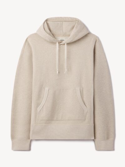 Heather Oat Welterweight Hooded Sweatshirt