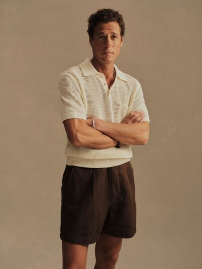 Brown HBT Capitola Linen Carry-On Larsen Short