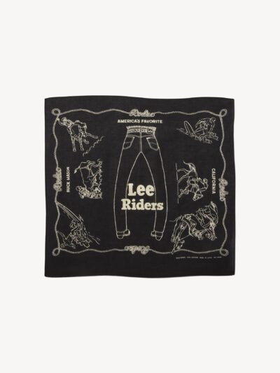 Black Lee X Buck Mason Cotton Rider's Bandana