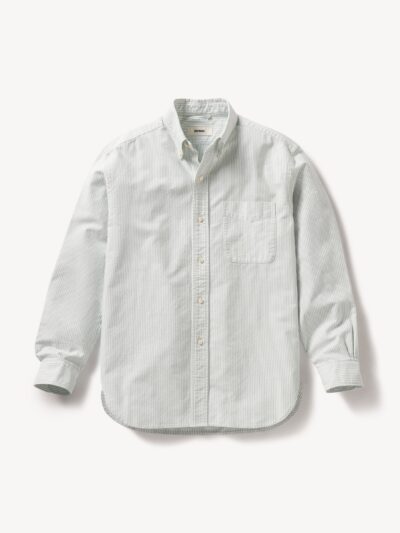 Aloe Field Stripe Big Oxford BD Shirt
