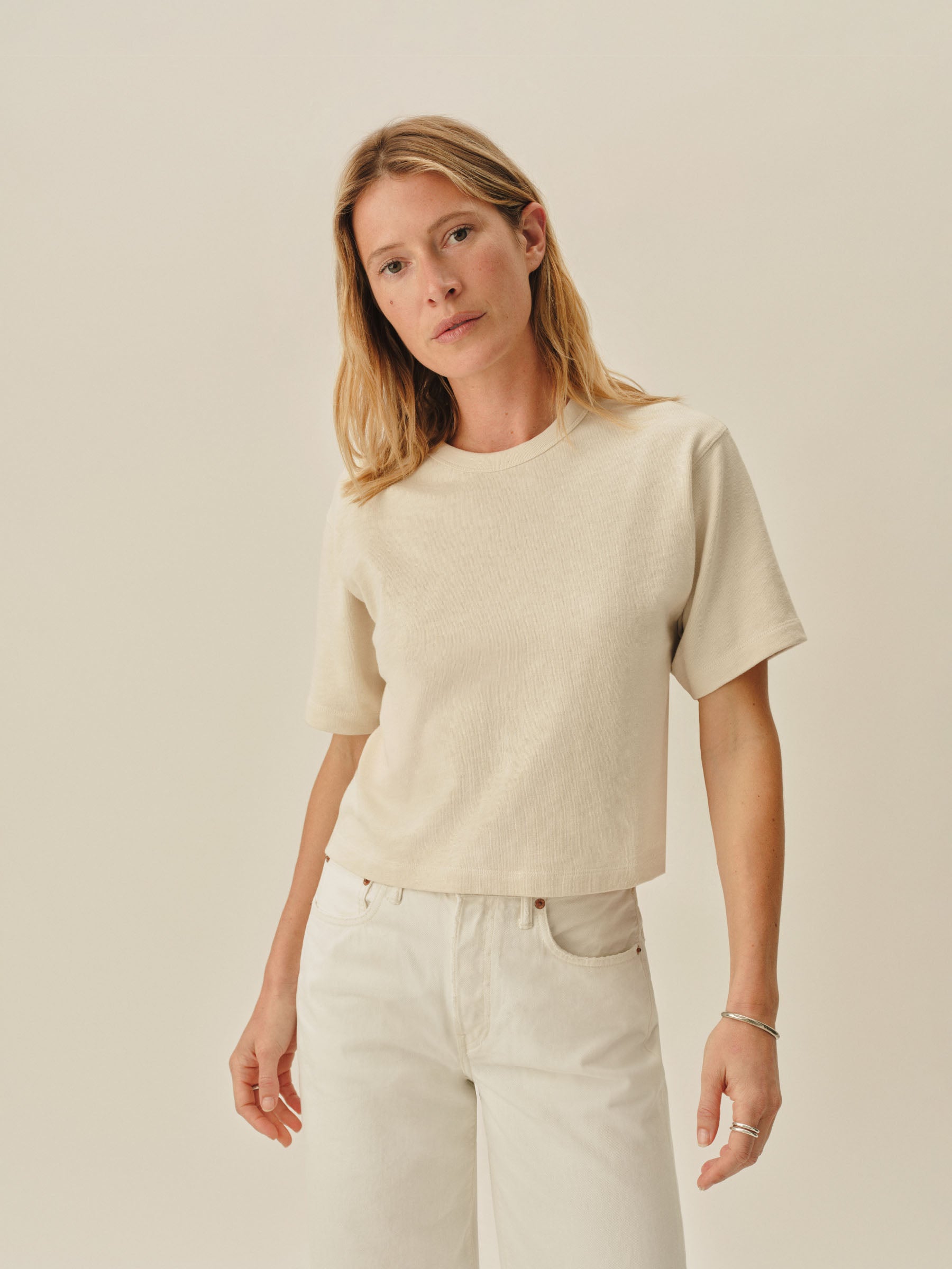 Collingwood Field-Spec Boyfriend Crop Tee