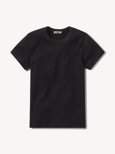 Black Surplus Rib S/S Tee