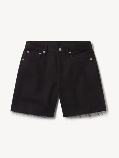 Black Montecito Cut-Off Short