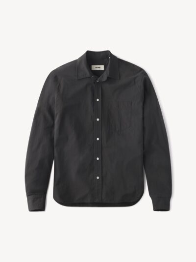 Washed Black Mainstay Cotton Shirt