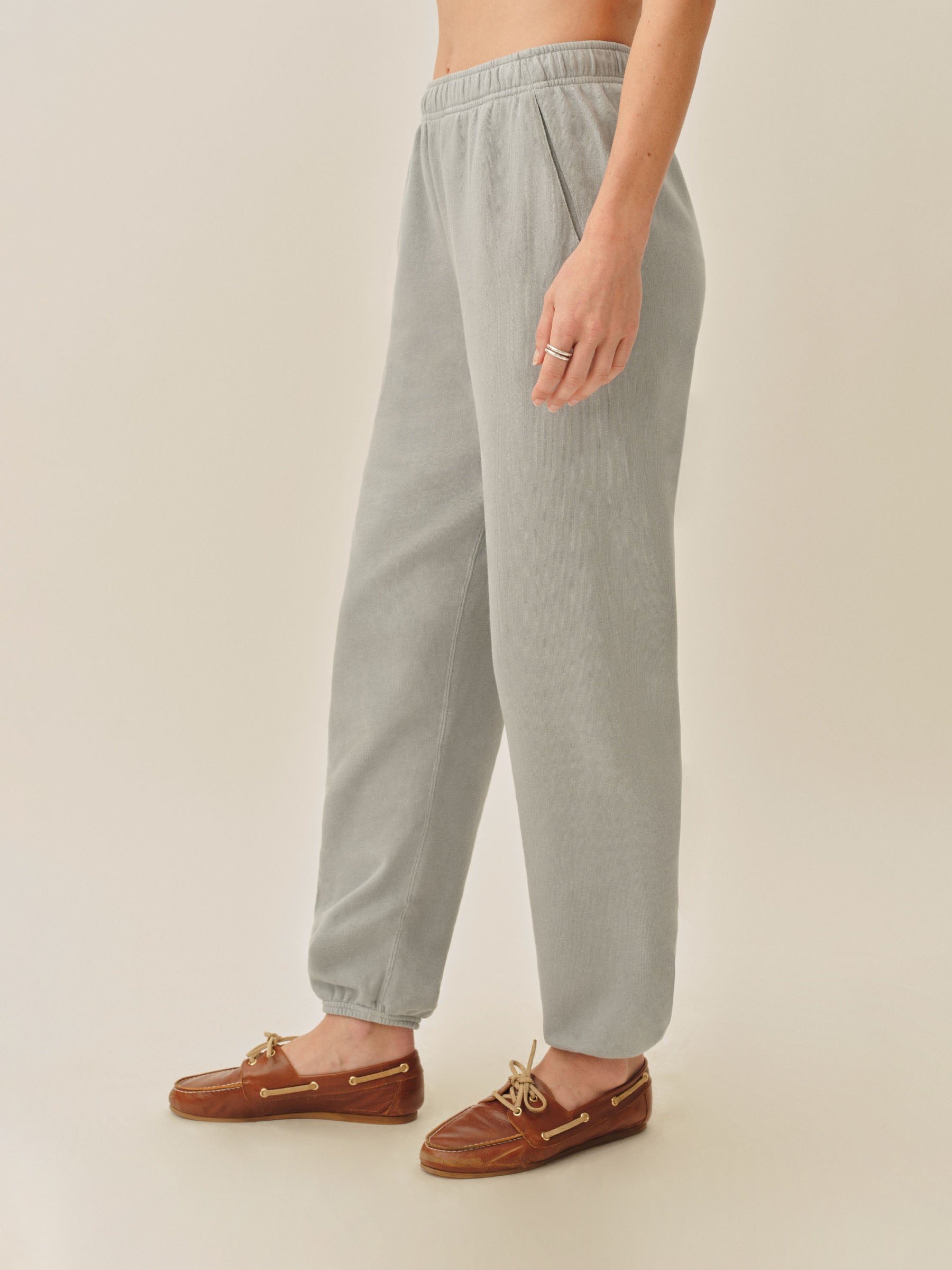 Faded Sky Venice Wash Vintage Interloop Sweatpant - Image 3