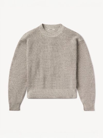 Marled Coastal Cedar Seafarer Cotton Shrunken Crew