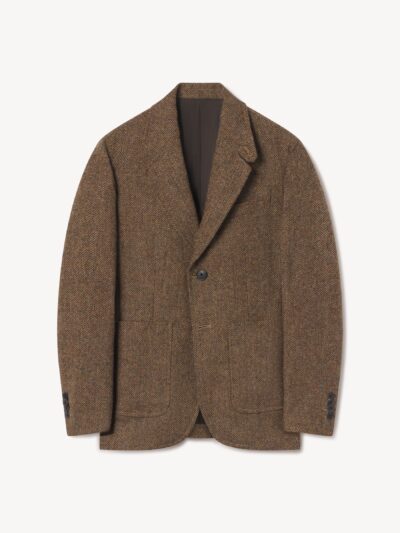 Brown / Black Shrunken Academy Blazer