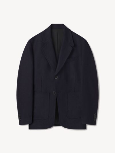 Deep Navy Shrunken Academy Blazer