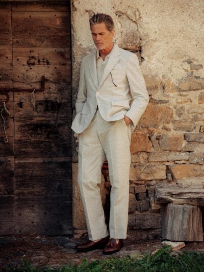 Grey Stripe Sirocco Seersucker Graduate Pant