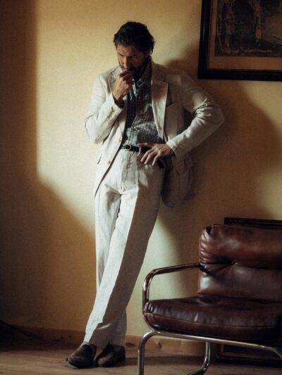 Seeded Natural Capitola Linen Carry-On Ford Standard Pant