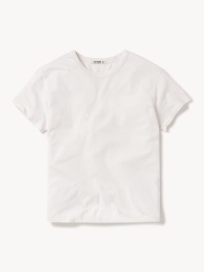 White Slub Easy Crew