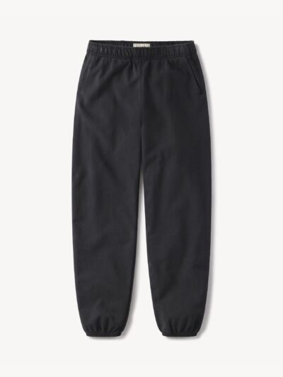 Soft Black Venice Wash Vintage Interloop Sweatpant