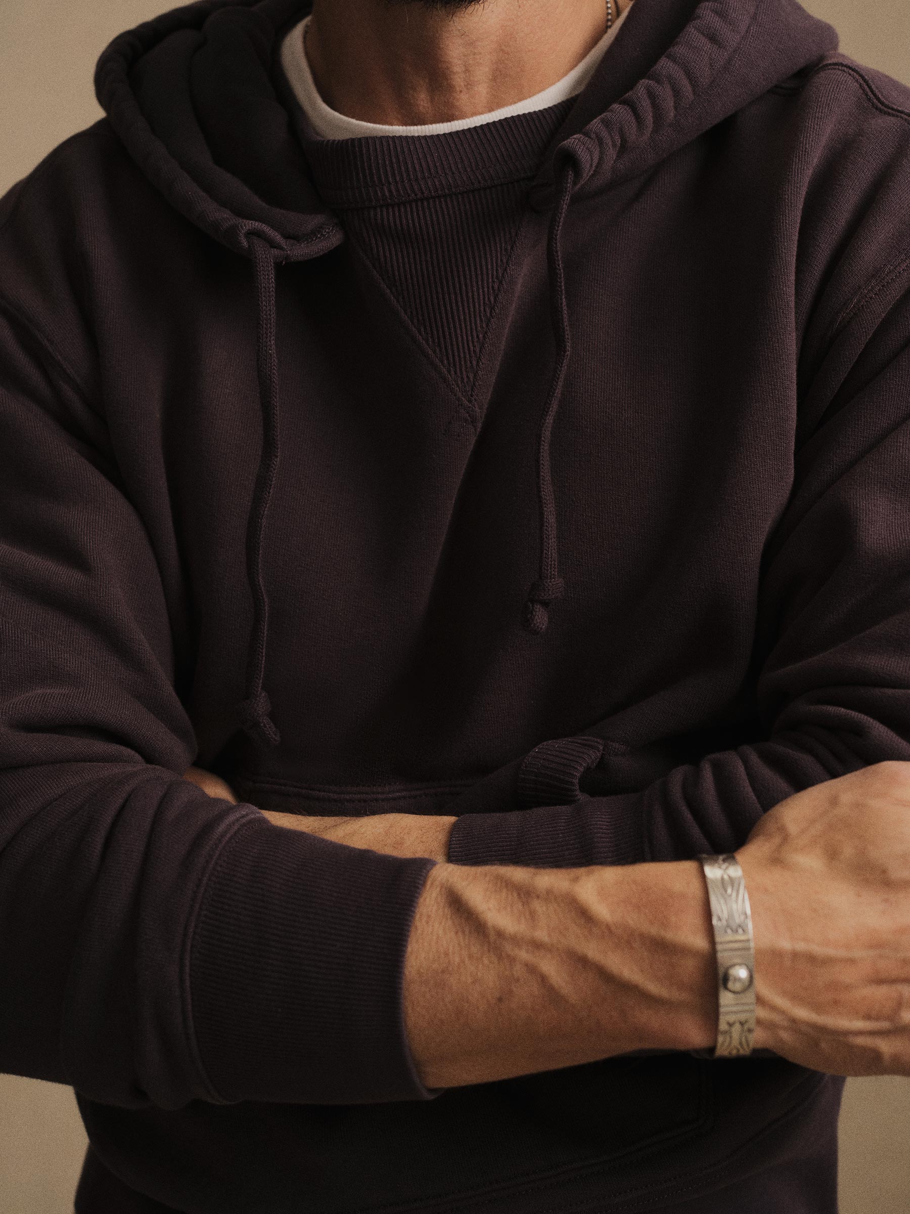 Vintage Navy Venice Wash Welterweight Afterhood Sweatshirt - Image 3