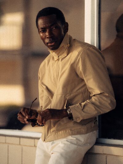 Khaki Mcgregor Drizzler Jacket